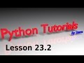 Python Tutorial v3.2.5 Lesson 23.2 - List Data Type Introduction (2 of 2)