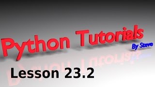 Python Tutorial v3.2.5 Lesson 23.2 - List Data Type Introduction (2 of 2)
