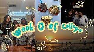 My first week of college - UCSD