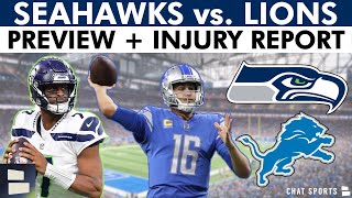 Seahawks vs. Lions Preview: Injury Report, Keys To Victory, Prediction, Analysis | NFL Week 2