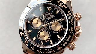 Rolex Cosmograph Daytona 116515LN Rolex Watch Review