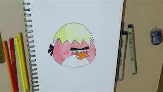 تعلم الرسم كيفية رسم الطائر الغاضب How To Draw Angry Bird