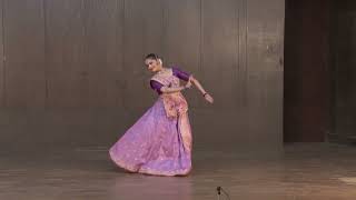 ANANYA GOVITRIKAR | KATHAK | CHAUTAL | GURU SHAMA BHATE