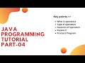 Java Tutorial For Beginners #4 - Math and Arithmetic, Unary, Shift, Assignment Operators in Java