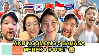 (ENG SUB) Speaking in 5 languages on OmeTV (🇨🇳🇹🇭🇰🇷🇮🇩🇦🇺)