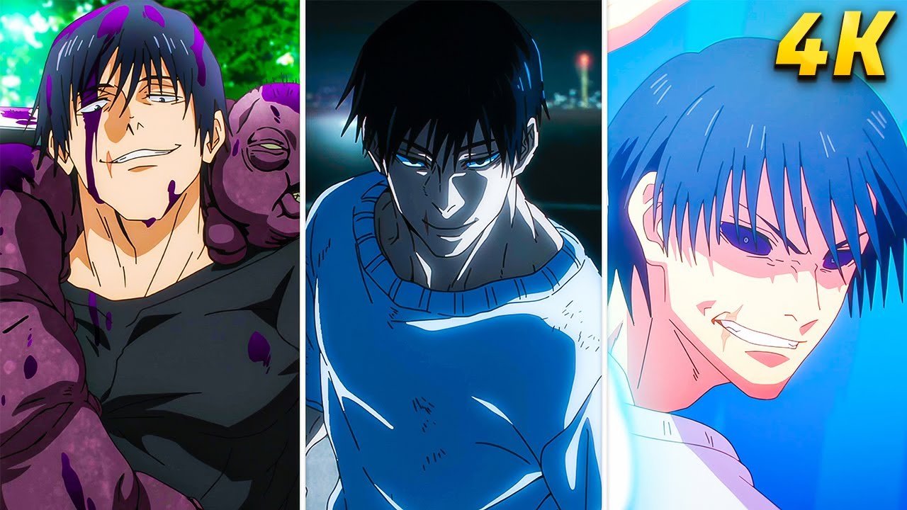 Toji Fushiguro All Fights Scenes Jujutsu Kaisen 4k Youtube
