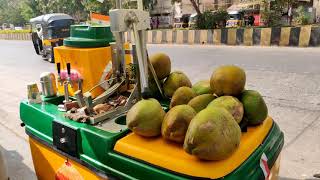 Mumbai's First Hygienic Coconut Water Machine | Amazing Chilled Coconut Water