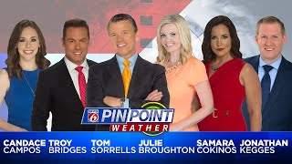 News 6 evening video forecast -- 8/28/19
