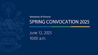 Spring 2025 Convocation Ceremony - June 12, 10:00 am