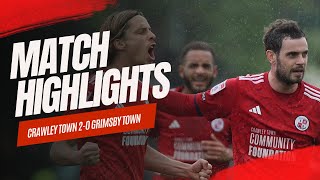 Crawley Town v Grimsby Town highlights