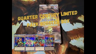 Yugioh! OCG QUARTER CENTURY LIMITED PACK (QCLP) First Look!!