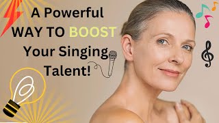 A Powerful Way to BOOST Your Singing! ENERGY! Singing After 40 with Barbara Lewis, Vocal Coach.