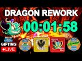 🔴 DRAGON REWORK is FINALY HERE! 🔴 BLOX FRUITS LIVE! PERM FRUITS GIVEAWAY (Blox Fruits)