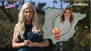 Susana Díaz y Andoni Ortuzar, en 'Tú al norte y yo al sur'