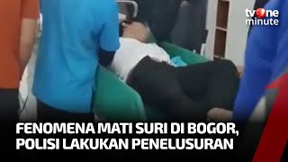 Sikapi Kasus Mati Suri, Ini Tanggapan Kapolres Bogor | tvOne Minute