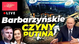 Polska OBRYWA rykoszetem! [NA ŻYWO] Putin NISZCZY Ukrainę Gość: dr B. Górka-Winter, O. Biłecki