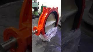 DN1000 U section butterfly valve