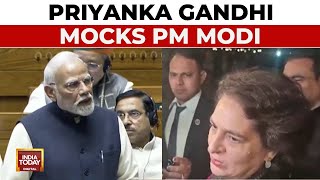 PM's Samvidhan Speech 'Boring', 'Nothing New': Priyanka Gandhi Mocks PM Modi After His Parl Speech