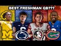 Who Will Be the BEST FRESHMAN QB in College Football for 2024?