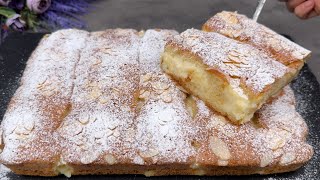 Lemon cake that melts in your mouth!🍋 Cake in 15 minutes! Everyone is looking for this recipe!