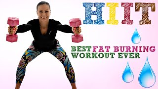 HIIT WORKOUT AT HOME 🥵 | BEST FAT BURNING WORKOUT EVER