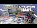 HAUL ART SUPPLIES ( indonesia )| REVIEW SCARLETT CREAM