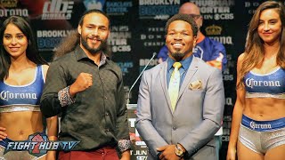 Keith Thurman vs. Shawn Porter Complete New York Press Conference & Face Off Video