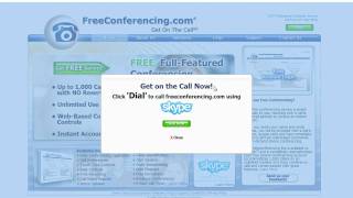 Using Skype with FreeConferencing.com