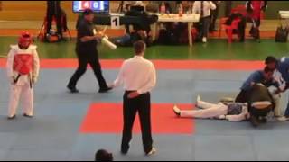 Nocaut mas rápido ¡ Pelea de Taekwondo