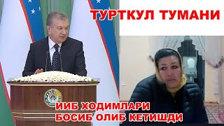 Турткул туманида ИИБ ходимлари фукорони бесабаб олиб кетишда