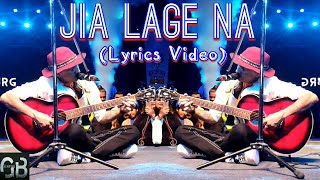 Jia Lage Na(Lyric Video)- Zubeen Garg | Album-Zindagi(2007) |Guwahati Broadcast| Full HD Music Video