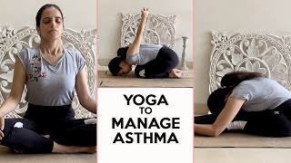 Yoga to get relief from Asthma | 5 Asanas to treat Asthma | Yoga With Mansi | Fit Tak