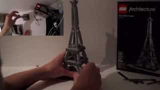 Lego Architecture Eiffel Tower 21019: Quick Construction video