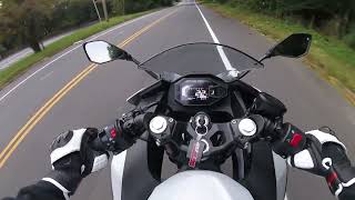 FIRST TIME Rider In Traffic | NO COMMENTARY | Beginning POV | Ninja 500