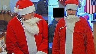 SantaCon 2014: Man dresses up as Saint Nick to rob Wells Fargo bank in San Francisco