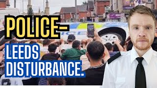 Police update regarding the Leeds disturbance.