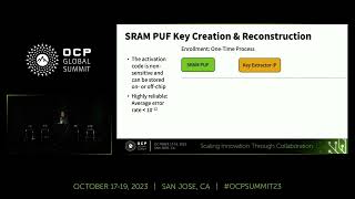 Protecting Unique Device Secrets for OCP Caliptra with SRAM PUF