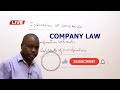 Company Law: Receivership, Administration, Liquidation, and Dissolution of Companies