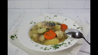 How to make Ukha, Russian clear Fishermen's soup.