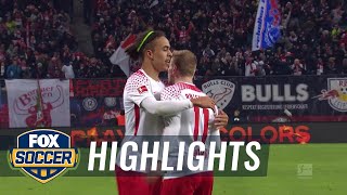 RB Leipzig vs. FC Schalke 04 | 2017-18 Bundesliga Highlights