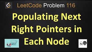 populating next right pointers in each node leetcode | leetcode 116 | bfs level order