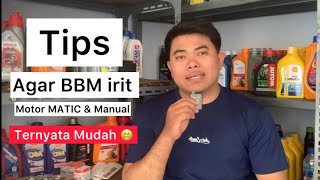 3 tips agar irit bensin di motor | cara agar motor irit BBM | Tips irit bensin | motor MATIC irit