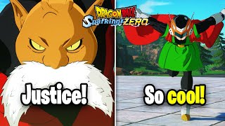 Great Saiyaman Interactions - Dragon Ball Sparking! Zero