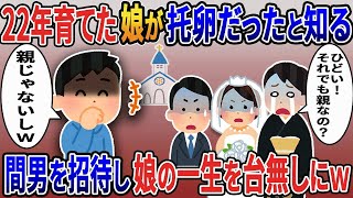 【2ch修羅場スレ】 娘の結婚式前夜、22年間育てた我が子は托卵だったと知る⇁間男を招待し親族一同に地獄を見せた結果  【ゆっくり解説】【2ちゃんねる】【2ch】