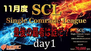 【荒野行動】最後の覇者は誰だ？第20回SCL[Single Comrade League]　day1 【実況：もっちィィ＆てらぬす】