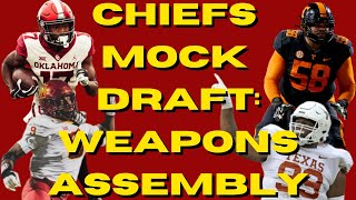 KANSAS CITY CHIEFS MOCK DRAFT: WEAPONS ASSEMBLY | The Sports Brief Podcast