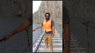 Hussaini Bridge Hunza Gilgit baltistan