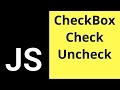 Javascript Checkbox - How To Check If A Check Box Is Checked Or Not  [ with source code ]
