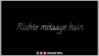 Jaan Nisaar Song status | new hindi whatsapp status | #pranavpatil