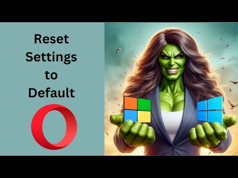 How to Reset Opera Browser Settings to Default in Windows 11 or 10 GearUpWindows Tutorial